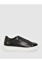 Black 100% Leather Casual Shoes 50327087-Vr046 - 3