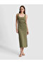 Haki Ex. Slim Fit Knitted Dress 50326849-Vr027 - 6