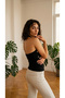 Women's Halter Neck Button Detailed Black Blouse – Stylish and Casual Wear - 2