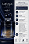 Salvage Elixir Eau de Parfum by Brandy Designs 100ml – Long-Lasting Luxury Perfume Spray with Dark Blue Bottle | Premium EDP Fragrance, 3.4 Fl. Oz - 4