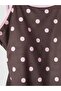 Lcw Kids Brown Polka Dot Girls' Swimsuit - 4