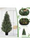 48 Inch Artificial Cypress Topiary Trees Set of 2 - 4