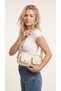 Women's Leather Multi-Pocket Zippered Baguette Shoulder Bag - 3