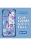 iPhone 15 Compatible Transparent Back Panel Four-Corner Reinforced Impact Protection Glossy Edge Silicone Case