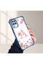 Samsung Galaxy A12/M12 Compatible Transparent Back Four Corners Reinforced Impact Protection Silicone Case - 4