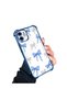 iPhone 12 Compatible Transparent Back Panel Four-Corner Reinforced Impact Protection Glossy Edge Silicone Case - 2