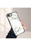 iPhone 7/8/Se 2020 2022 Compatible Transparent Four Corner Silicone Coated Glossy Edge Case - 5
