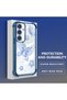 Samsung Galaxy S24 Compatible Transparent Back Four-Corner Reinforced Impact Protection Silicone Case - 3
