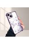 iPhone 14 Compatible Transparent Back Panel Four-Corner Reinforced Impact Protection Glossy Edge Silicone Case - 4