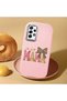 Pink Silicone Case with Shock-Absorbing Camera Protections Compatible with Samsung Galaxy A52/A52S - 2