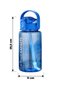 Motive Carrying Handle Water Bottle Sports School Water Bottle Lockable Lid 1500 ml Blue Color Water Bottle - 5