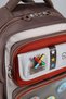 Kids Premium School Bag Set 3-Piece Primary School Middle School Backpack Thermal Lunch Bag Pencil Case Brown 51974 - 6