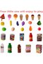 Supermarket Playset Cash Register Scanner Shopping Toy with Play Money for Kids 2+ Years - 2