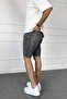 Ripped Detailed Stonewashed Jean Shorts - 4
