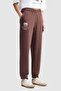 Lillian Brown Relaxed Fit Printed Loose Fit Women's Sweatpants