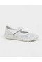 Women's Velcro Patterned Daily Comfortable Ballerina Shoes - 2