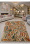 Sdt Traditional Patterned Modern Woven Base Decorative Carpet Sdtamor2866 - 2