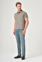 Mink Polo Collar Short Sleeve Relaxed Fit Flexible Non-Fraying Collar Technology T-Shirt 1011260179 - 2