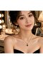 Figured Anti-Tarnish Steel Adjustable Chain Luxury Necklace - 2