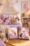 Princess and Deer Patterned 4-Piece Children's and Baby Pillowcase Set - 2