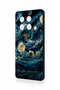 Tecno Camon 30 Compatible Starry Night Patterned Silicone Case - 4