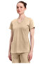 Hhe2500 Monica Women's Scrubs Top – Imported, 4-Way Stretch, Moisture-Wicking, 3-Pocket Doctor/Nurse Uniform - 3