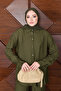 Classic Shirt Double Suit Set Tsd260255 Khaki - 2