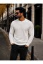 Men's Premium Basic Crew Neck Knitwear Sweater Slim Fit Soft Textured Casual Winter
