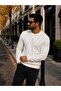Men's Premium Basic Crew Neck Knitwear Sweater Slim Fit Soft Textured Casual Winter - 2