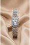 Classic Women's Steel Watch Silver Color Dial Rhinestone Rectangular Case Vintage Old Money Elegant Stylish Premium Women's Wristwatch 2026 - 2