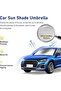 Foldable Car Windshield Umbrellas, Sun Shade Umbrella for Front Windows, Suitable for Windshields of Various Car Models (Large) - 6