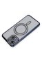 حافظة ACONCEPT لهاتف iPhone 14، حافظة مغناطيسية لامعة (84331) - أزرق داكن - 2