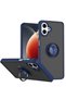 Aconcept Galaxy A07 4g Montreal Ringed Silicone Cover (84854) - Navy Blue