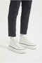 Zrk-Ucx3 High Quality Long White Linen High Sole Sports Shoes - 6
