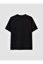 Lcwaikiki Classic Black Henley Collar Textured Men's T-Shirt - 5