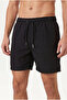 Black Men's Swim Shorts with Pockets