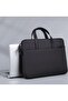 14 Inch Laptop Sleeve Carrying Case Waterproof Shockproof Notebook Handbag with Handle Black