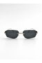 Aura Men's Rectangular Sunglasses, Uv Protection, Retro Vintage Design, Stylish Premium Glasses with Gold Detail - 2