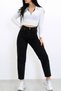Julia Milano New Season İvan Queen Jeans World Boyfriend Black High Waist Mom Jean Comfort Lycra Jeans (2026)