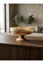 Decorative Bowl with Natural Onyx Stone Base |   Polished Handmade Fruit Bowl & Presentation Tray |   18 cm Diameter X 10 cm Height - 3