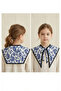 Shoulder Collar Scarf Accessory with Paisley Pattern
