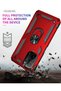 Aconcept Poco F3 Case Sofia Ring Silicone Cover (203737) - Red - 7