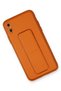 Aconcept iPhone XS Max Case Coco Leather Stand Cover (213151) - Orange - 2