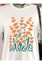 Women's Mix Printed Crew Neck Regular Fit T-Shirt - 2