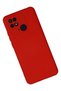 Aconcept Redmi 10C Case Nano Inside Velvet Silicone (213818) - Red - 2