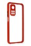 Aconcept Mi 10t Pro Case Miami Transparent Silicone (214408) - Red