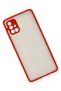Aconcept Galaxy A71 Case Montreal Silicone Cover (11249) - Red - 3