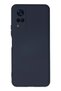 Aconcept Vivo Y53S Case Nano Inside Velvet Silicone (21216) - Navy Blue - 2