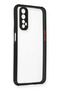 Aconcept Realme 7 Case Miami Transparent Silicone (33437) - Black
