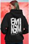 Eminem Rapper Singer Back Printed Unisex Oversize Premium Hoodie - 3